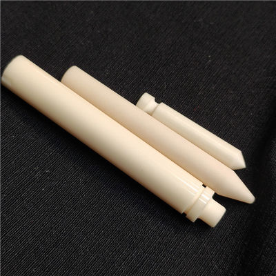 سطح المرآة مقاومة للاهتراء قضيب سيراميك الألومينا